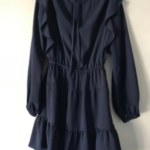 Aritzia Wilfred Marvelle dress szXS In Navy - Picture 1 of 3